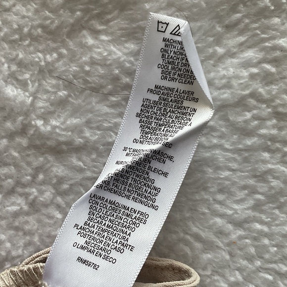 Adrianna Papell Cream Lace Detail Blouse - Picture 6 of 7